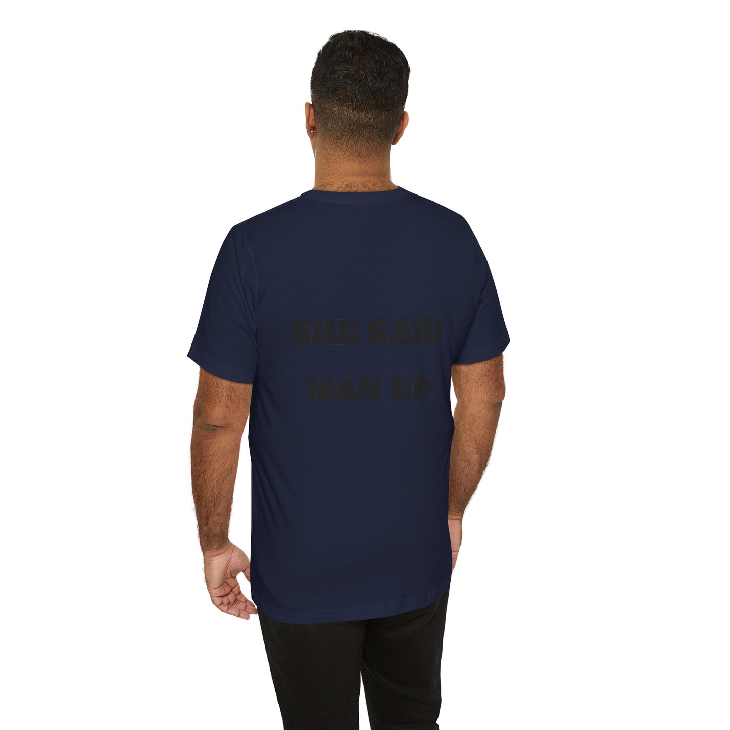 This custom t- shirt can be made to order. Unisex Jersey Short Sleeve Tee